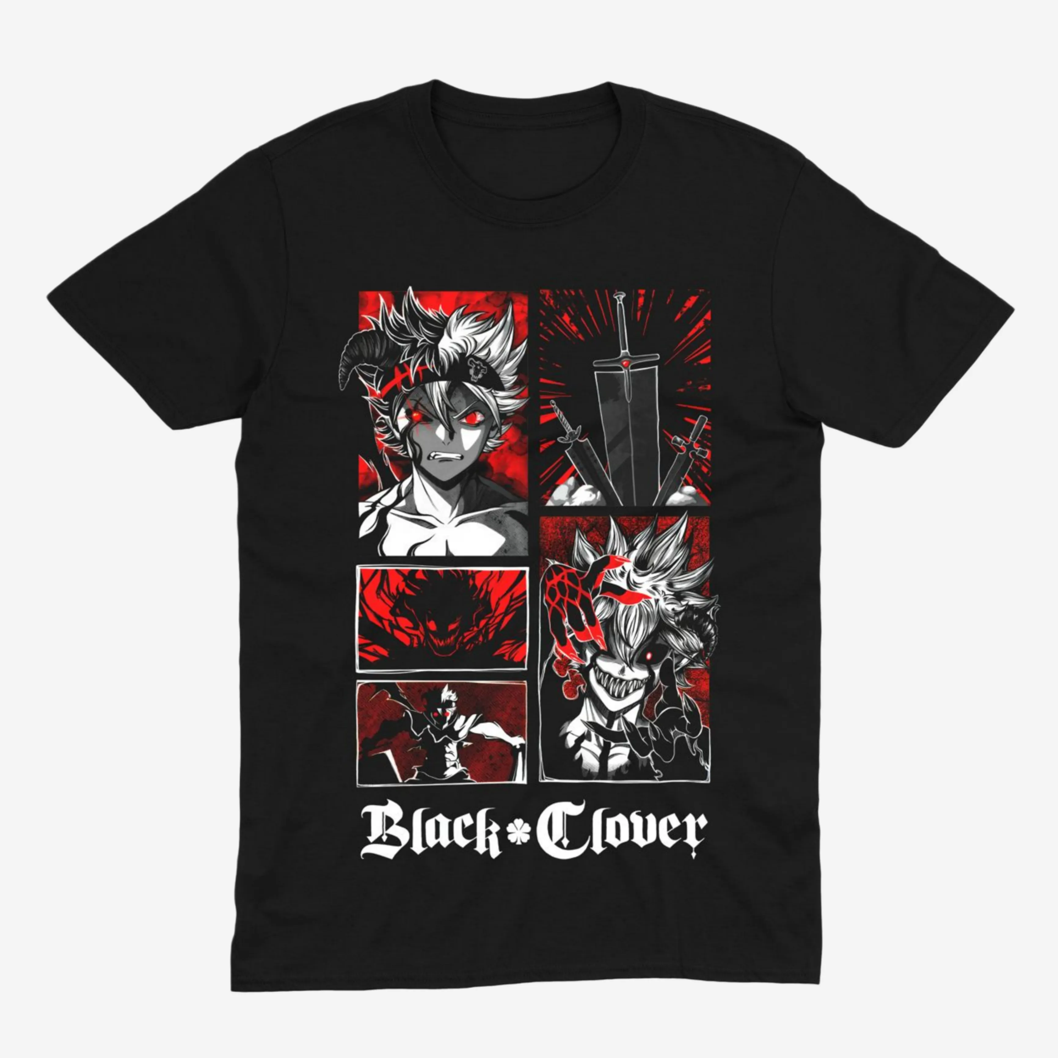 Футболка Black Clover — Аста — Чорний